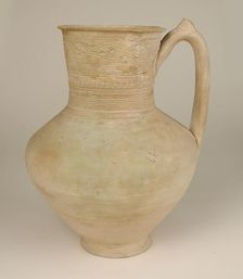 Unglazed Ewer, Iran, 9th-10th century. Creator: Unknown