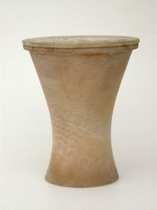 Unguent Vessel, Egypt, Middle Kingdom, Dynasty 12 (about 1985-1773 BCE). Creator: Unknown