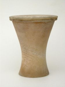 Unguent Vessel, Egypt, Middle Kingdom, Dynasty 12 (about 1985-1773 BCE). Creator: Unknown