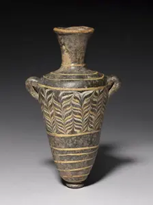 Unguent Bottle (Amphoriskos), 1549-1296 BC. Creator: Unknown