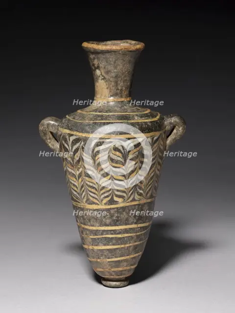 Unguent Bottle (Amphoriskos), 1549-1296 BC. Creator: Unknown.