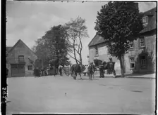 Unicorn Hotel, Sheep Street, Stow-on-the-Wold, Cotswold, Gloucestershire, 1928. Creator: Katherine Jean Macfee