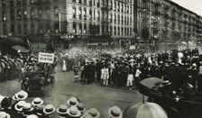 UNIA Parade, organized in Harlem, 1920. Creator: Unknown