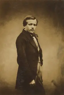 Unidentified male portrait, 1851-1855. Creator: Adrien Alban Tournachon