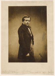 Unidentified male portrait, 1851-1855. Creator: Adrien Alban Tournachon