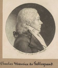Unidentified Man, 1798-1799. Creator: Charles Balthazar Julien Févret de Saint-Mémin