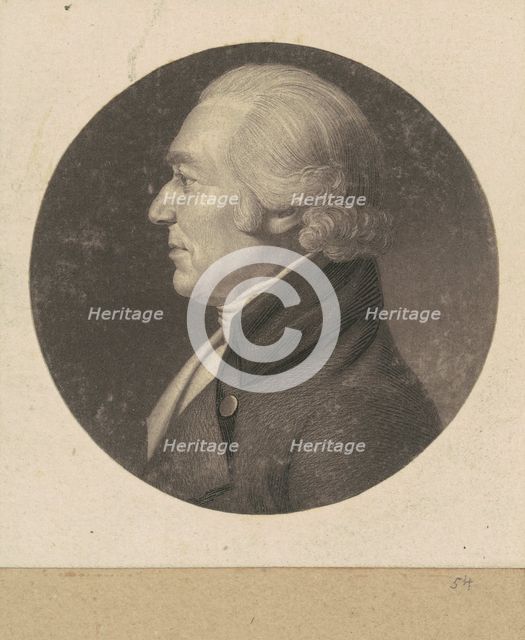 Unidentified Man, 1798-1803. Creator: Charles Balthazar Julien Févret de Saint-Mémin.