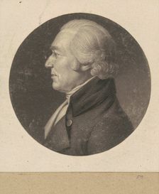 Unidentified Man, 1798-1803. Creator: Charles Balthazar Julien Févret de Saint-Mémin