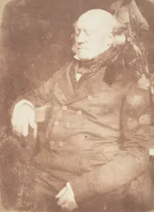 [Unidentified Man], 1843-47. Creators: David Octavius Hill, Robert Adamson, Hill & Adamson
