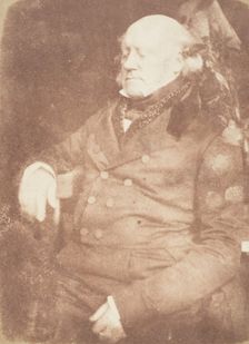 [Unidentified Man], 1843-47. Creators: David Octavius Hill, Robert Adamson, Hill & Adamson