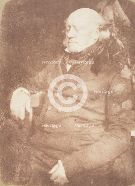 [Unidentified Man], 1843-47. Creators: David Octavius Hill, Robert Adamson, Hill & Adamson.