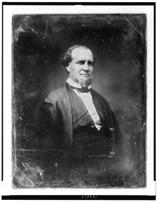 Unidentified man, about 45 years of age, half-length portrait..., between 1844 and 1860. Creator: Mathew Brady