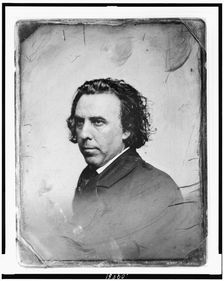 Unidentified man, about 35 years of age, head-and-shoulders portrait..., between 1844 and 1860. Creator: Mathew Brady