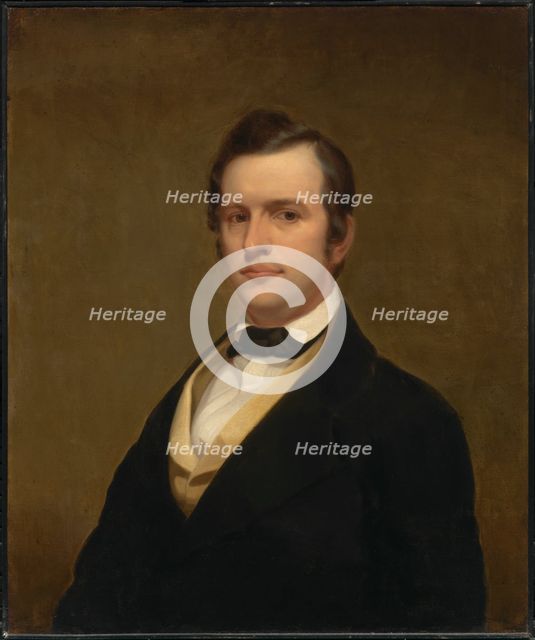 Unidentified Man, c. 1856. Creator: Thomas Hicks.
