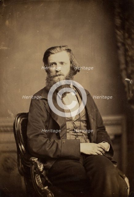 Unidentified Man, c. 1858. Creator: Unknown.