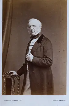 Unidentified man, c early 1860s. Creator: Cundall, Downes & Co