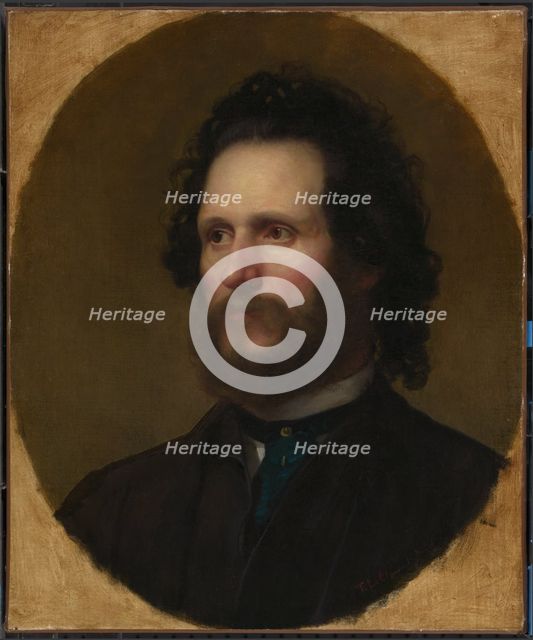 Unidentified Man, mid-late 19th century. Creator: Thomas Le Clear.