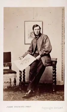 Unidentified man, probably Matthew James Lawless, c1856. Creator: John Watkins