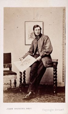 Unidentified man, probably Matthew James Lawless, c1856. Creator: John Watkins