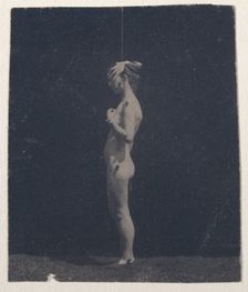 Unidentified Model, 1884. Creator: Thomas Eakins