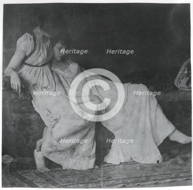 Unidentified Models in Greek Costumes, c. 1883. Creator: Thomas Eakins.