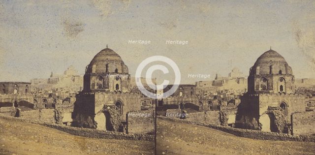 Unidentified mosque, 1856-1857. Creator: Francis Frith.