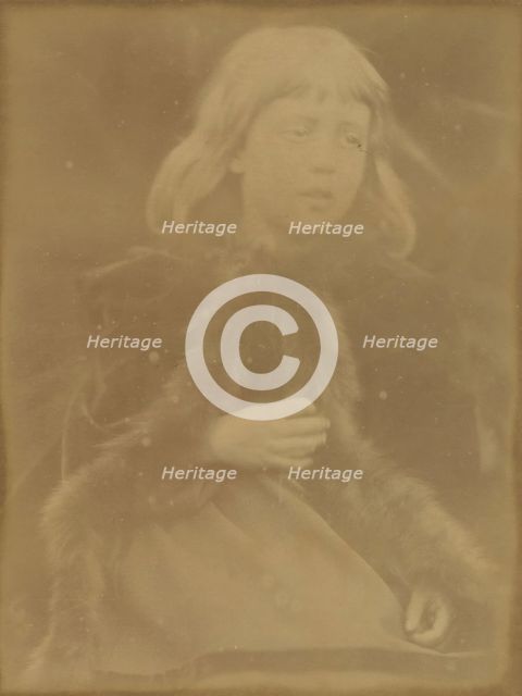 [Unidentified Child], 1873. Creator: Julia Margaret Cameron.