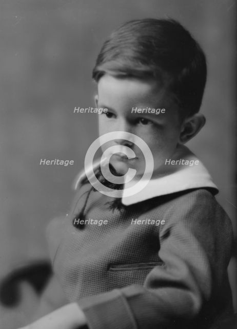 Unidentified child, portrait photograph, 1915. Creator: Arnold Genthe.