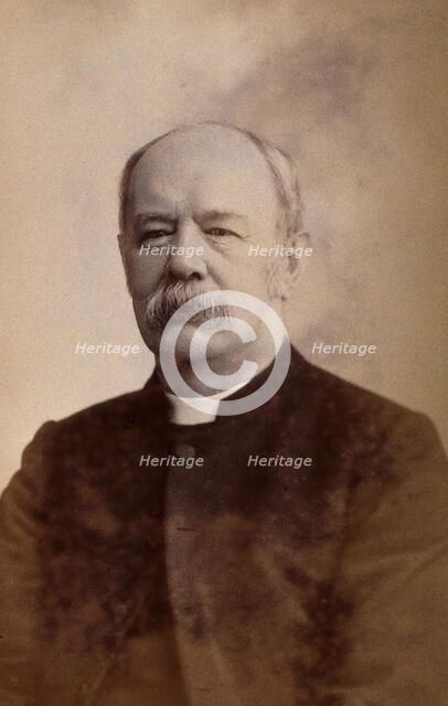 Unidentified clergyman, c1860s. Creator: TC Turner & Company.