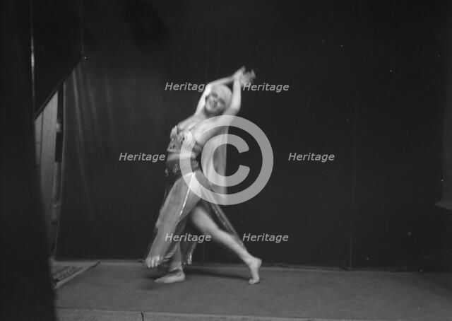 Unidentified dancer, possibly an Elizabeth Duncan dancer, between 1911 and 1942. Creator: Arnold Genthe.