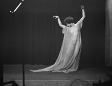 Unidentified dancer, possibly an Elizabeth Duncan dancer, between 1911 and 1942. Creator: Arnold Genthe