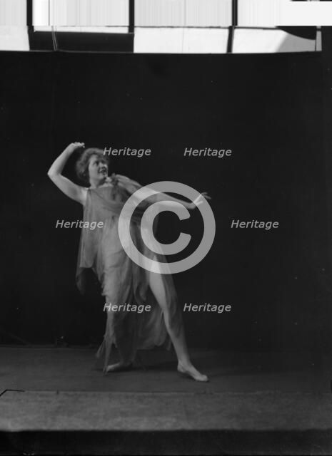 Unidentified dancer, possibly an Elizabeth Duncan dancer, between 1911 and 1942. Creator: Arnold Genthe.