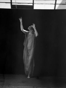 Unidentified dancer, possibly an Elizabeth Duncan dancer, between 1911 and 1942. Creator: Arnold Genthe