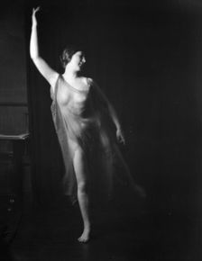 Unidentified dancer, possibly an Elizabeth Duncan dancer, between 1911 and 1942. Creator: Arnold Genthe