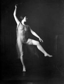 Unidentified dancer, possibly an Elizabeth Duncan dancer, between 1911 and 1942. Creator: Arnold Genthe