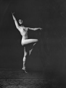 Unidentified dancer, possibly an Elizabeth Duncan dancer, between 1911 and 1942. Creator: Arnold Genthe
