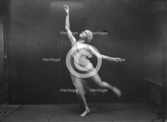 Unidentified dancer, possibly an Elizabeth Duncan dancer, between 1911 and 1942. Creator: Arnold Genthe.