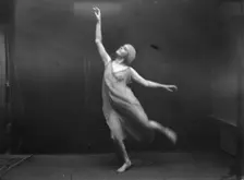 Unidentified dancer, possibly an Elizabeth Duncan dancer, between 1911 and 1942. Creator: Arnold Genthe
