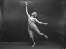 Unidentified dancer, possibly an Elizabeth Duncan dancer, between 1911 and 1942. Creator: Arnold Genthe