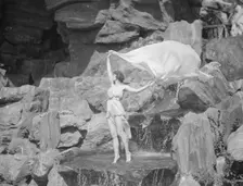 Unidentified dancer, possibly an Elizabeth Duncan dancer, between 1911 and 1942. Creator: Arnold Genthe