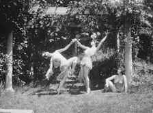 Unidentified dancers, possibly Elizabeth Duncan dancers, between 1911 and 1942. Creator: Arnold Genthe