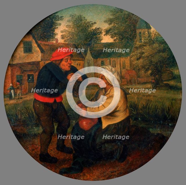 Unidentified Flemish proverb, late 16th/early 17th century. Artist: Pieter Brueghel the Younger