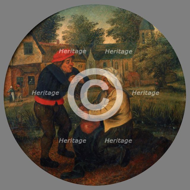 Unidentified Flemish proverb, late 16th/early 17th century. Artist: Pieter Brueghel the Younger