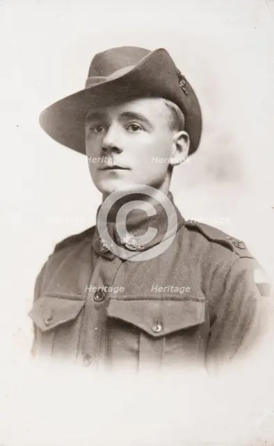 Unidentified friend of Bernard Laurence 'Barney' Nugent. Creator: Murphy.