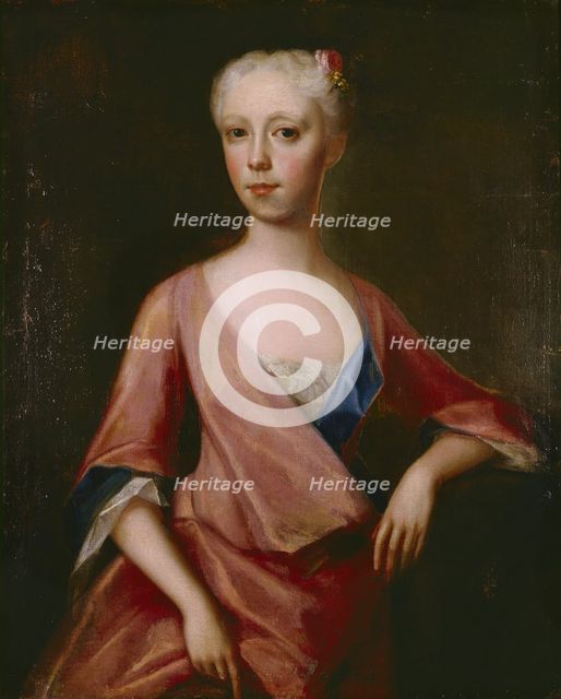 Unidentified girl, 1730-1739. Creator: Unknown.