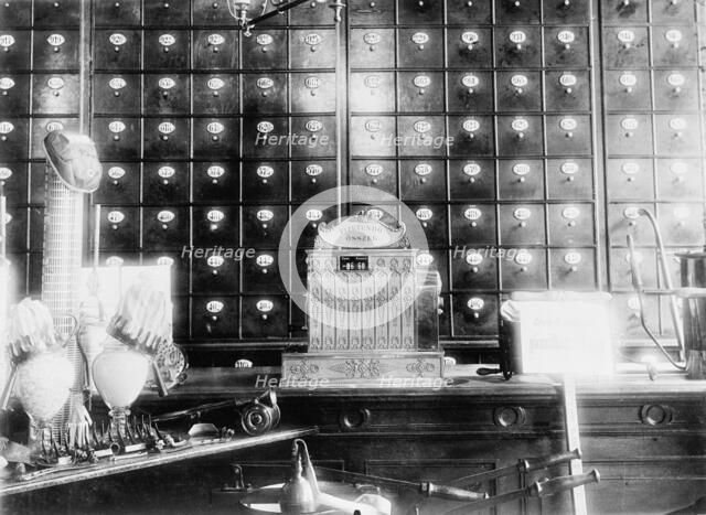 Unidentified hardware store, Ungaria, between 1895 and 1910. Creator: Unknown.