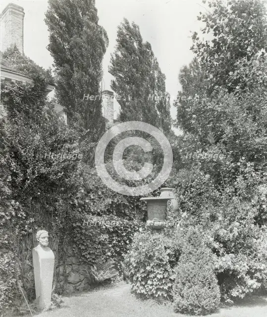 Unidentified house and garden, between 1910 and 1935. Creator: Frances Benjamin Johnston.