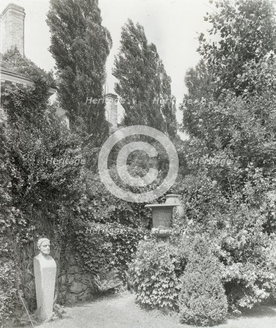Unidentified house and garden, between 1910 and 1935. Creator: Frances Benjamin Johnston.
