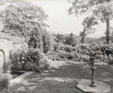 Unidentified house and garden, between 1910 and 1935. Creator: Frances Benjamin Johnston
