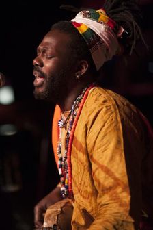 Unidentified player, 2012 Artist: Alan John Ainsworth